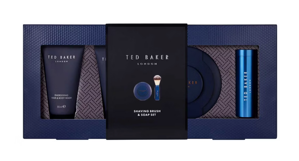 Ted Baker Shaving Brush & Soap Set