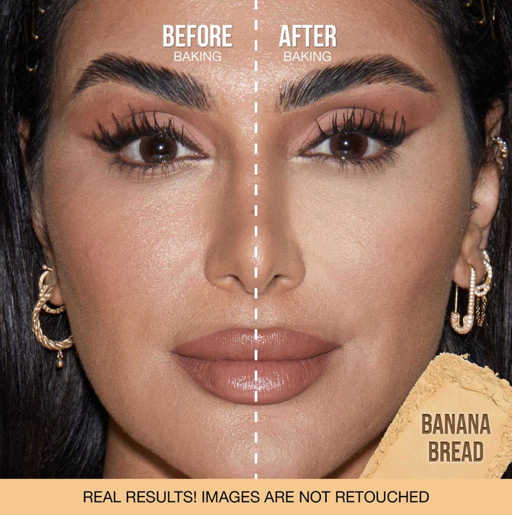 Huda Beauty Easy Bake and Snatch Pressed Brightening & Setting Powder 8.5g - Shade: Banana Bread