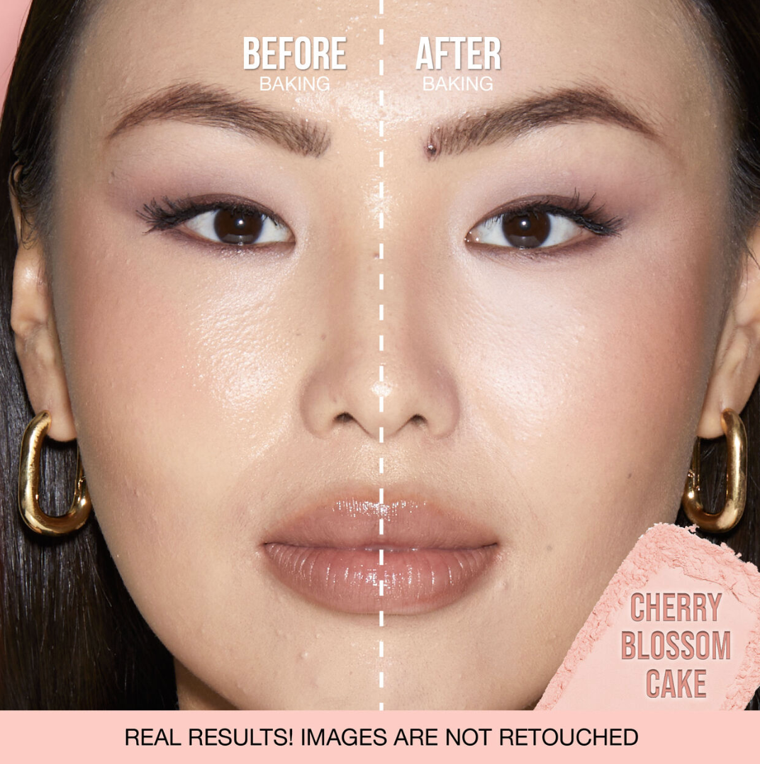 Huda Beauty Easy Bake and Snatch Pressed Brightening & Setting Powder 8.5g - Shade: Cherry Blossom Cake