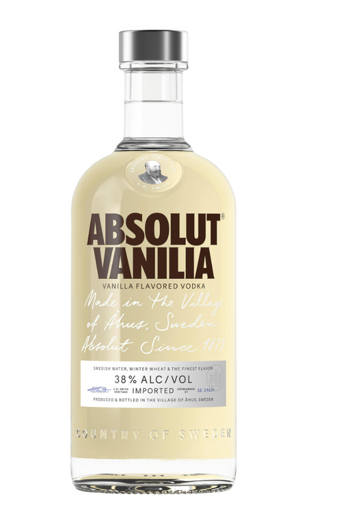 Absolut Vanilla Flavoured Swedish Vodka 70cl