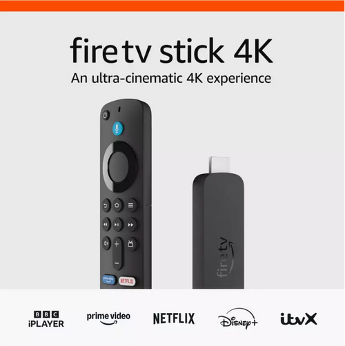 Amazon Fire TV Stick 4K 2024 with Alexa Voice Remote