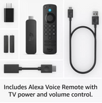 Amazon Fire TV Stick 4K 2024 with Alexa Voice Remote