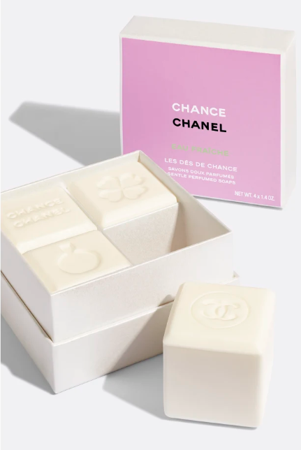 Chanel Chance Eau Fraiche Gentle Perfumed Soaps - 4x40g