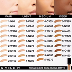 Givenchy Prisme Libre Skin-Caring Matte Foundation 30ml - Shade: 3-N250