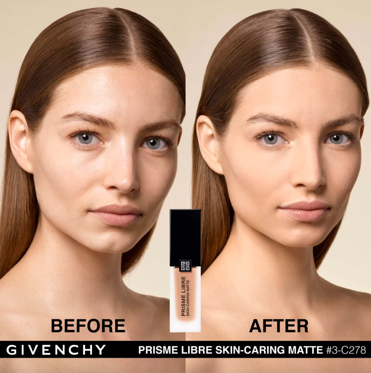 Givenchy Prisme Libre Skin-Caring Matte Foundation 30ml - Shade: 3-C278