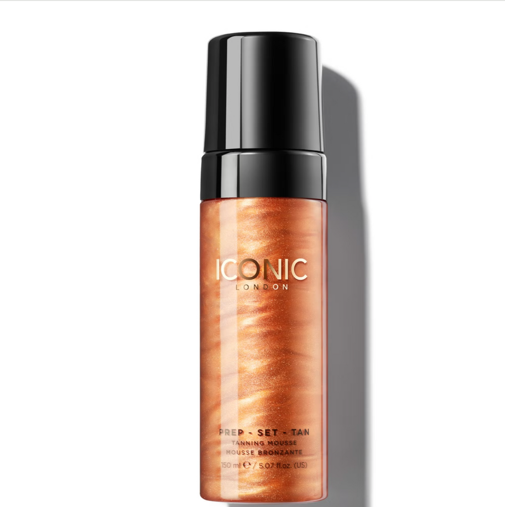 Iconic London Prep Set Tan Mousse 150ml - Shade: Glow