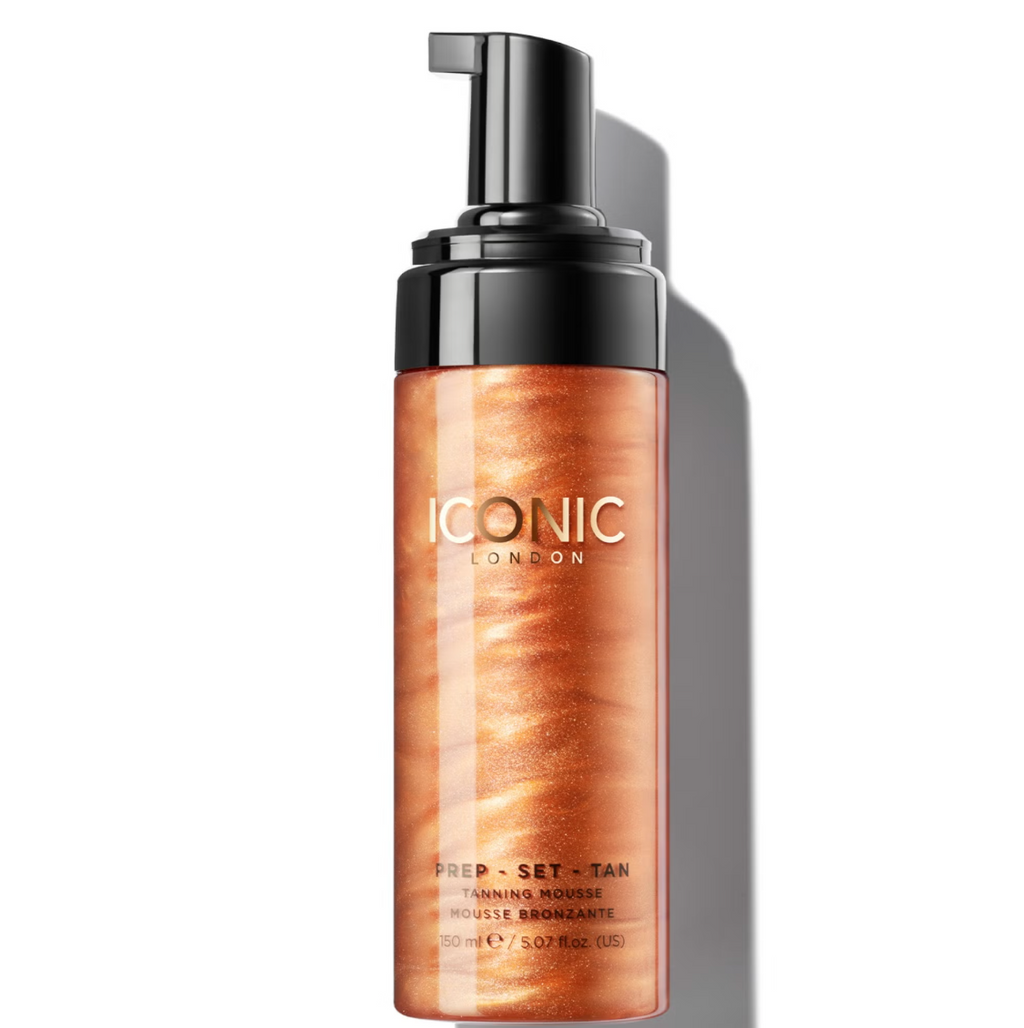 Iconic London Prep Set Tan Mousse 150ml - Shade: Glow