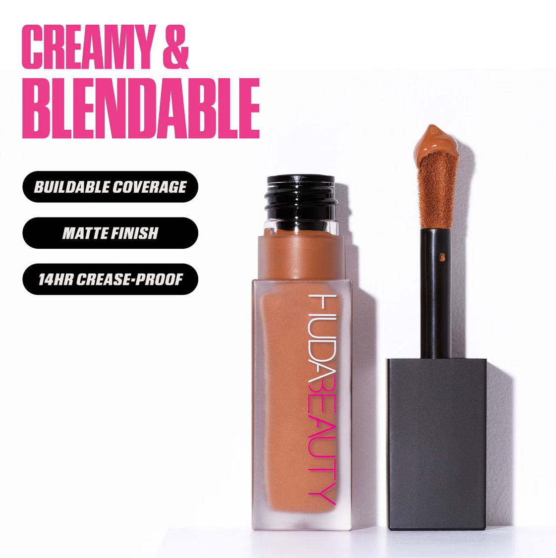 Huda Beauty #Fauxfilter Luminous Matte Liquid Concealer 9ml - Shade: 4.3N Cookie Dough