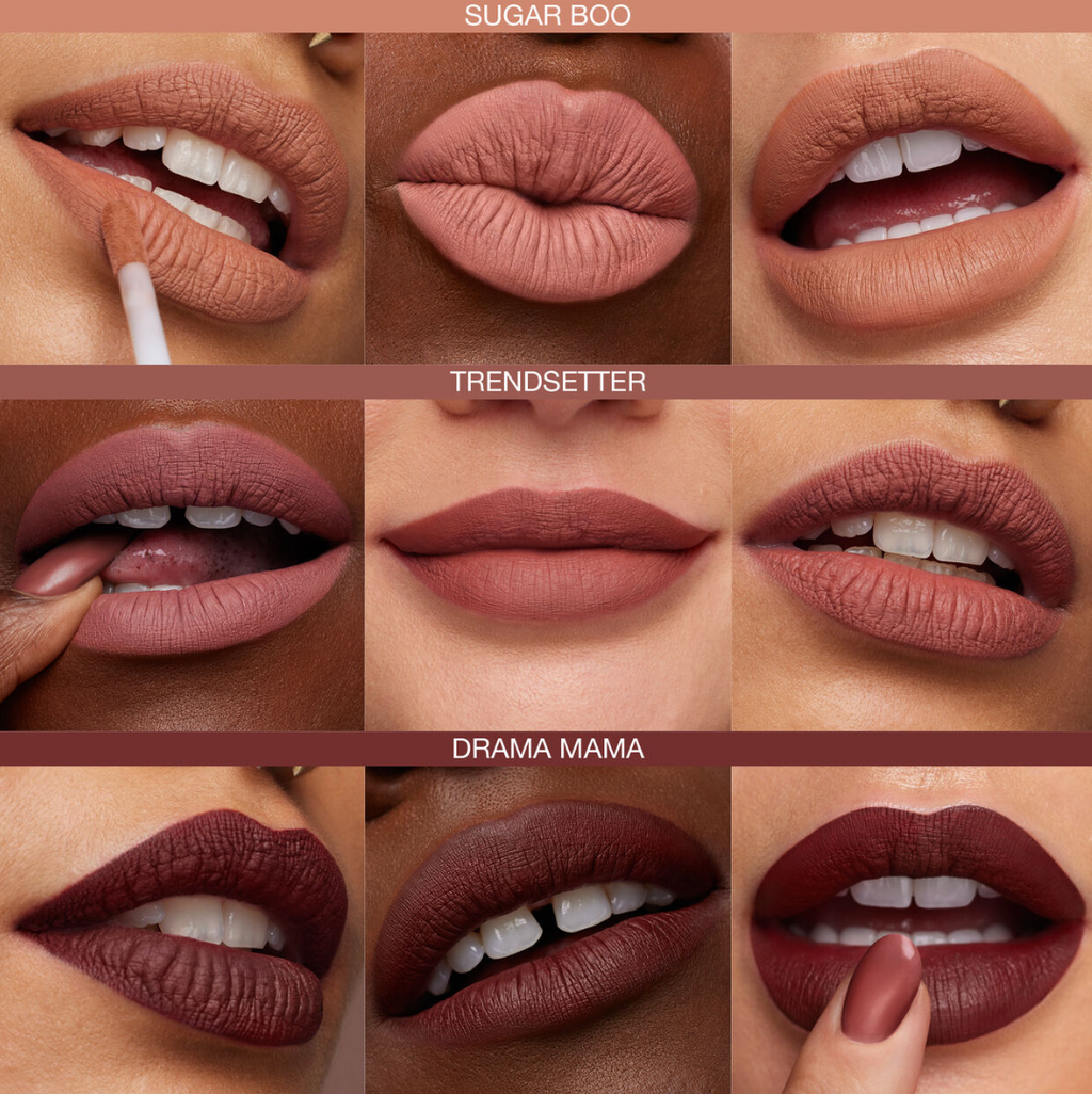 Huda Beauty Liquid Matte Liquid Lipstick 4.2ml - Shade: Drama Mama