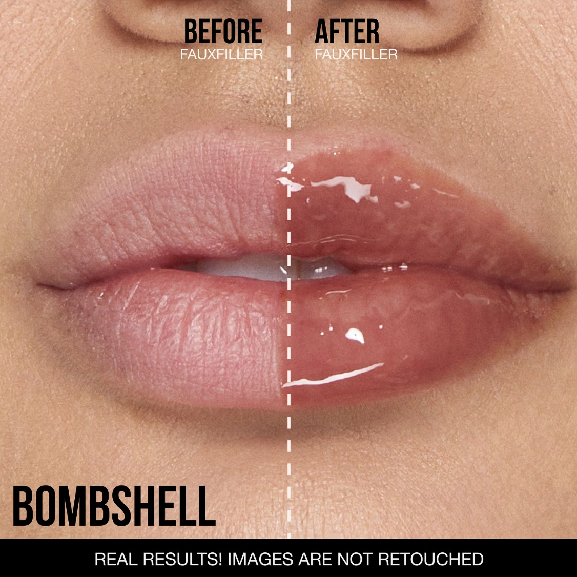 Huda Beauty Faux Filler Extra Shine Lip Gloss 3.9ml - Shade: Bombshell