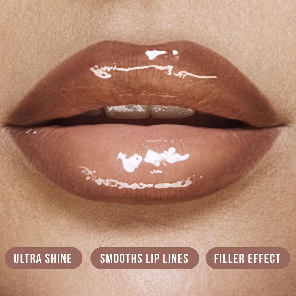 Huda Beauty Faux Filler Extra Shine Lip Gloss 3.9ml - Shade: Bombshell