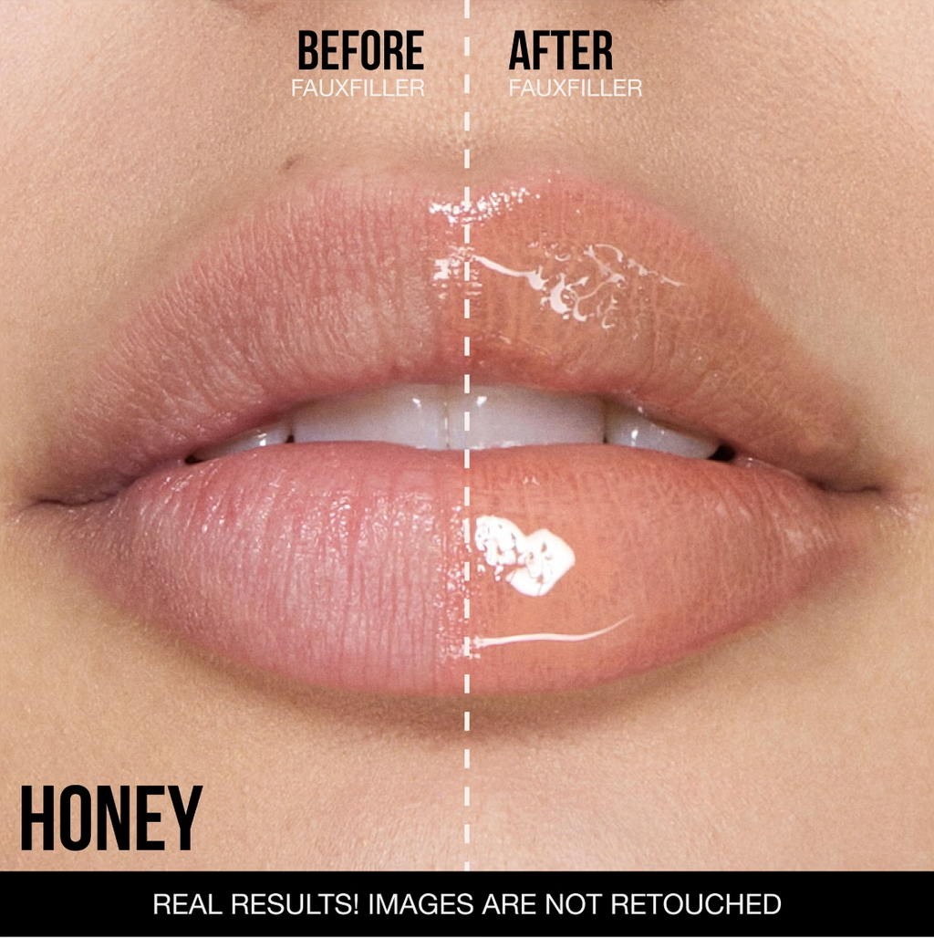 Huda Beauty Faux Filler Extra Shine Lip Gloss 3.9ml - Shade: Honey