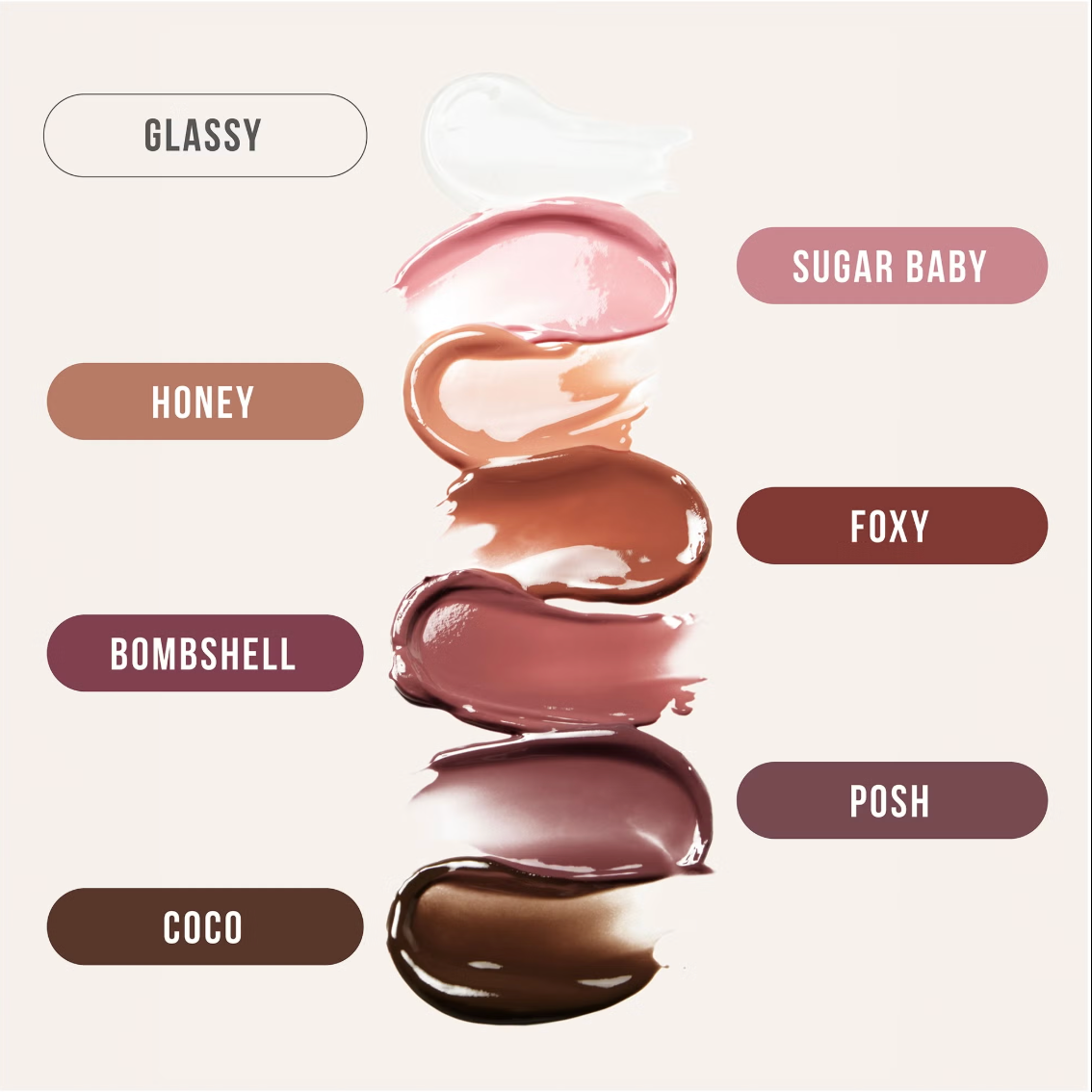 Huda Beauty Faux Filler Extra Shine Lip Gloss 3.9ml - Shade: Foxy