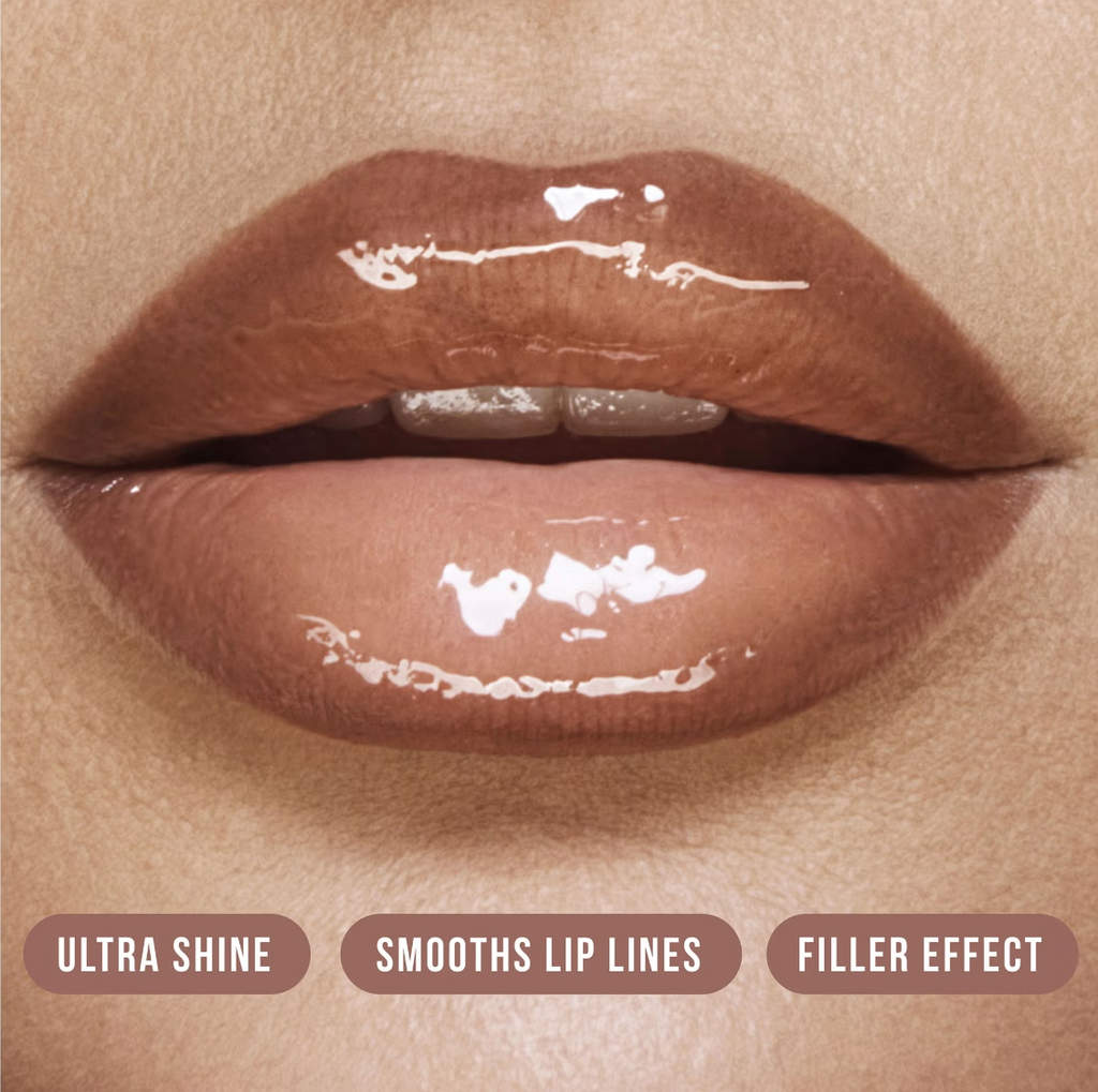 Huda Beauty Faux Filler Extra Shine Lip Gloss 3.9ml - Shade: Foxy