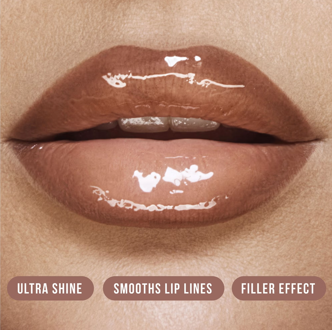 Huda Beauty Faux Filler Extra Shine Lip Gloss 3.9ml - Shade: Foxy