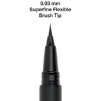 Huda Beauty Quick ‘n Easy Precision Liquid Liner 1ml - Shade: Very Vanta (Extreme Black)