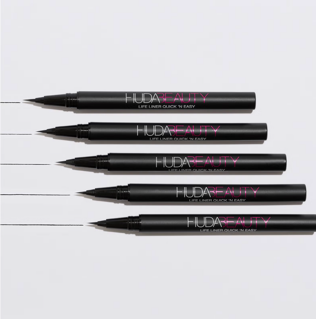 Huda Beauty Quick ‘n Easy Precision Liquid Liner 1ml - Shade: Very Vanta (Extreme Black)