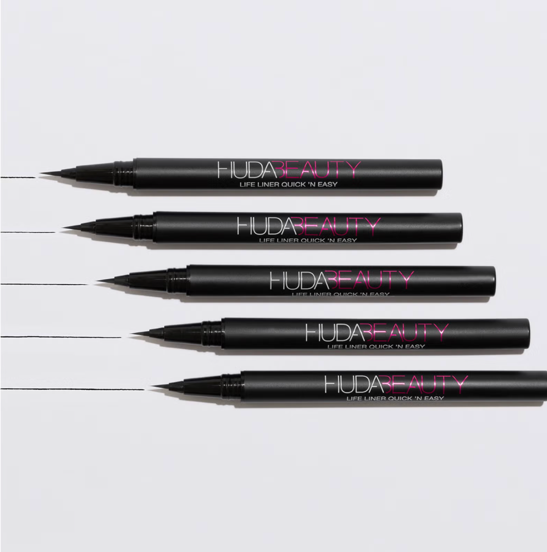 Huda Beauty Quick ‘n Easy Precision Liquid Liner 1ml - Shade: Very Vanta (Extreme Black)