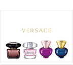Versace Womens Miniature Eau De Toilette Set 4x5ml Gift Set