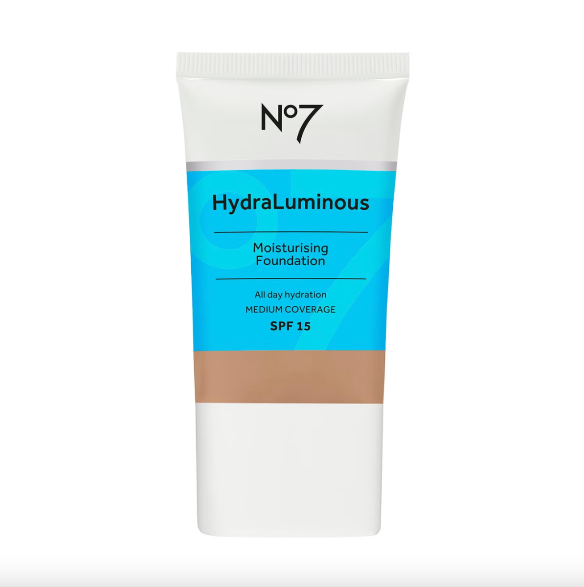 No7 HydraLuminous Moisturising Foundation SPF15 30ml - Shade: Latte