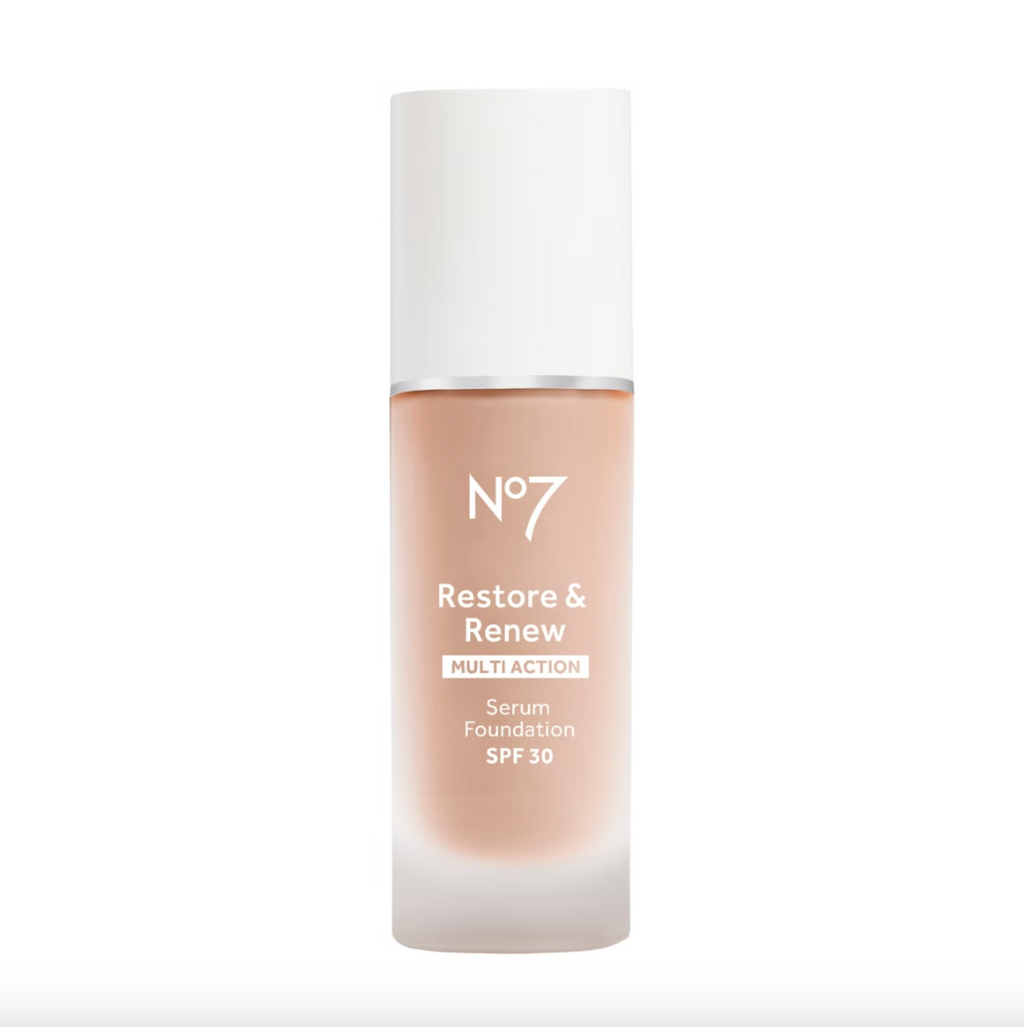No7 Restore & Renew Multi Action Serum Foundation SPF30 30ml - Shade: Porcelain