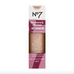 No7 Restore & Renew Multi Action Serum Foundation SPF30 30ml - Shade: Porcelain