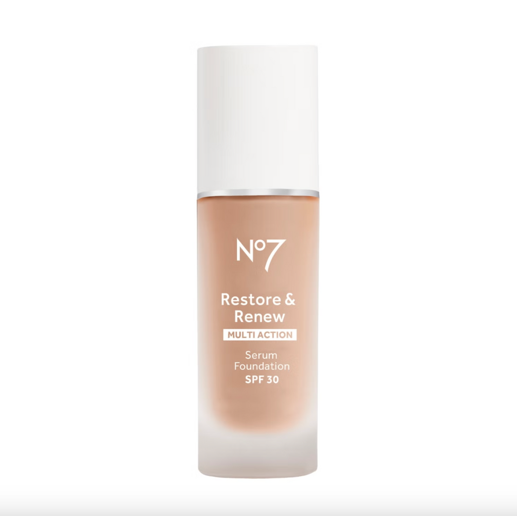 No7 Restore & Renew Multi Action Serum Foundation SPF30 30ml - Shade: Cool Vanilla