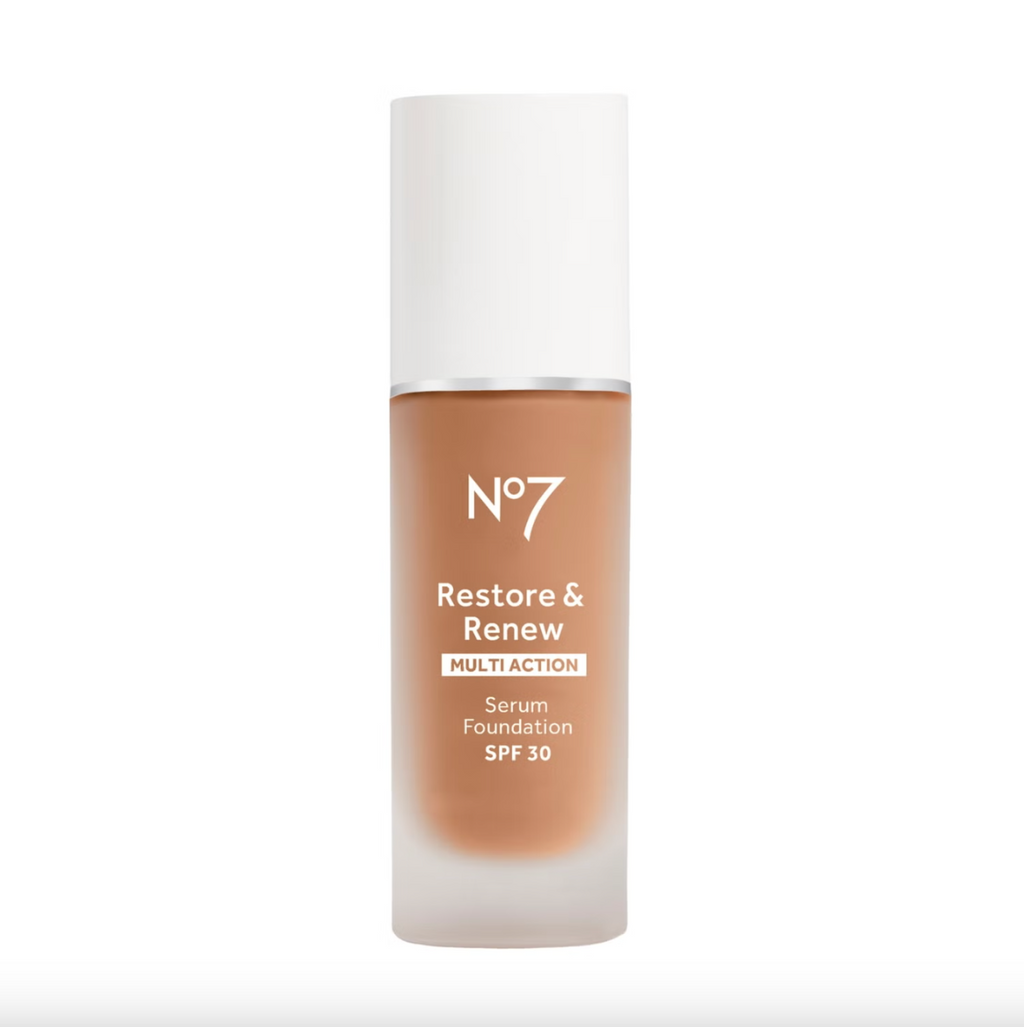 No7 Restore & Renew Multi Action Serum Foundation SPF30 30ml - Shade: Dune