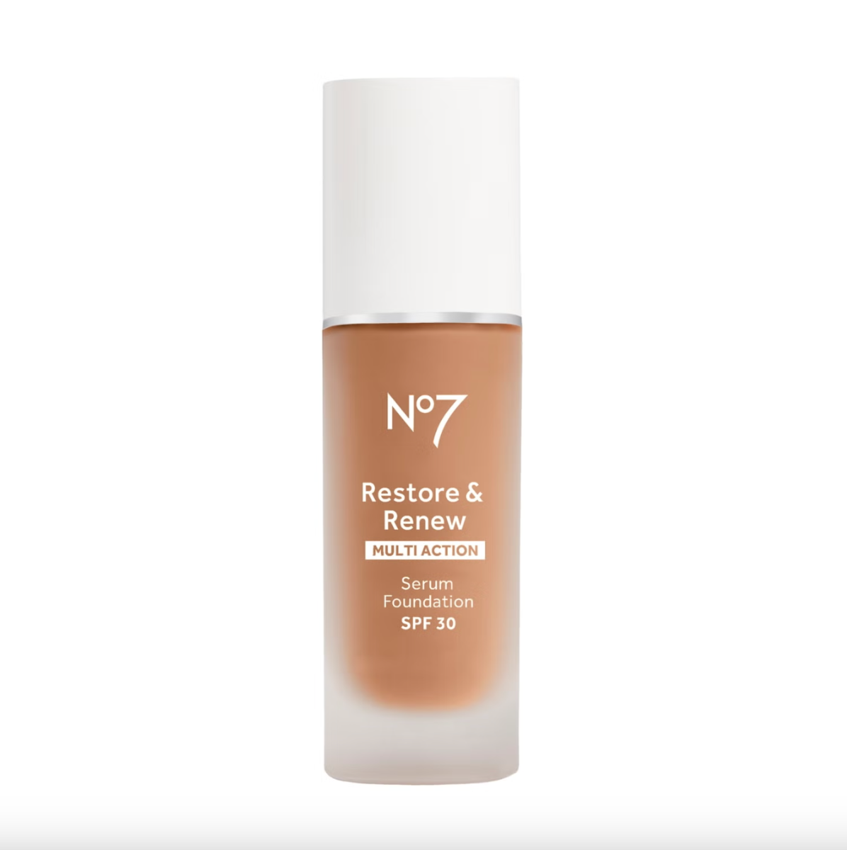 No7 Restore & Renew Multi Action Serum Foundation SPF30 30ml - Shade: Dune