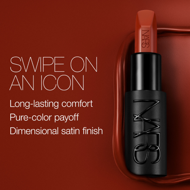 Nars Explicit Lipstick Refillable Rechargeable 3.8g - Shade : Excess 806
