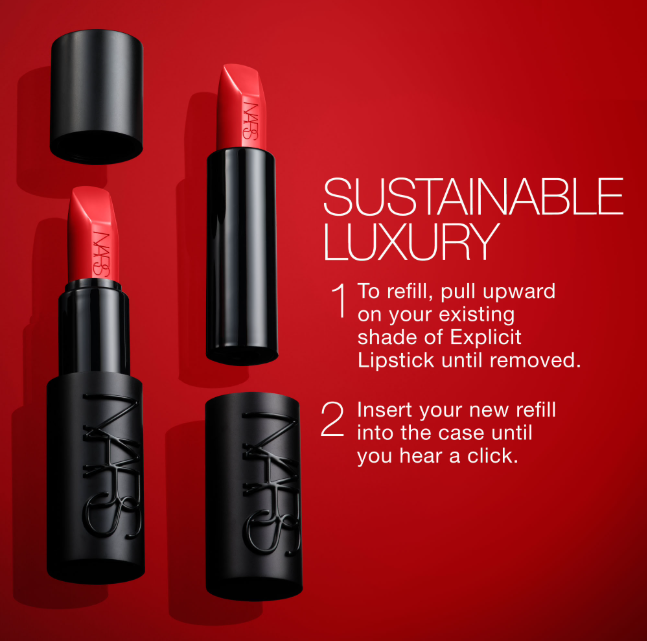 Nars Explicit Lipstick Refillable Rechargeable 3.8g - Shade : After Party 883