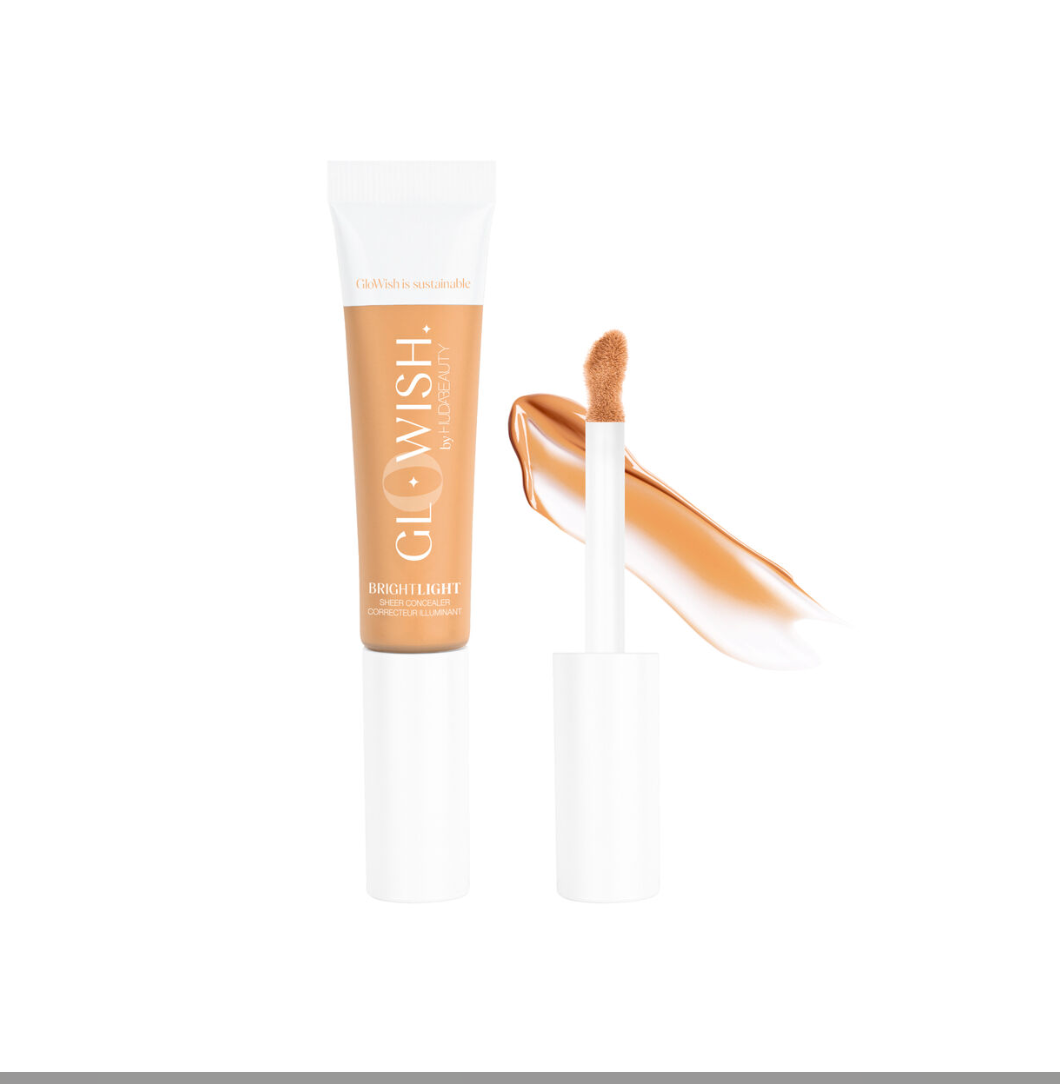 Huda Beauty GloWish Bright Light Sheer Concealer 10.5ml -Shade: 06 Medium Tan