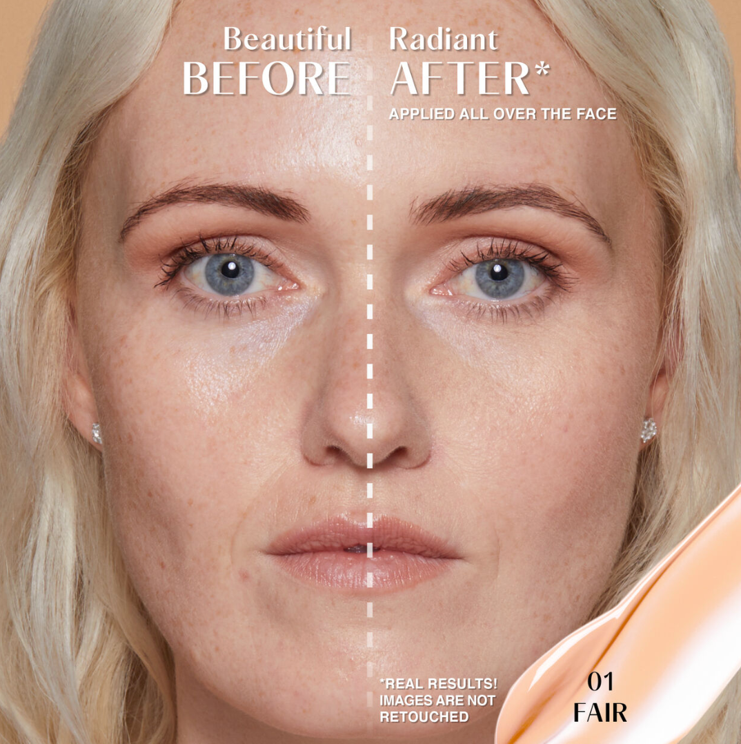 Huda Beauty GloWish Bright Light Sheer Concealer 10.5ml - Shade: 01 Fair