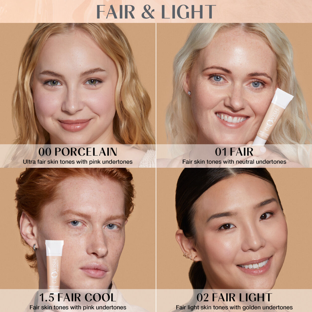 Huda Beauty GloWish Bright Light Sheer Concealer 10.5ml - Shade: 01 Fair