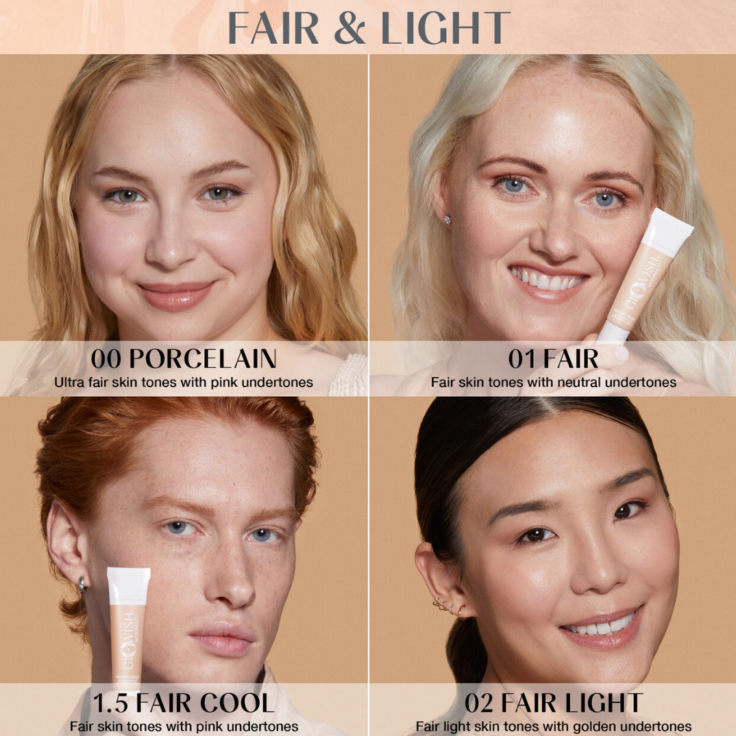 Huda Beauty GloWish Bright Light Sheer Concealer 10.5ml - Shade: 1.5 Fair Cool