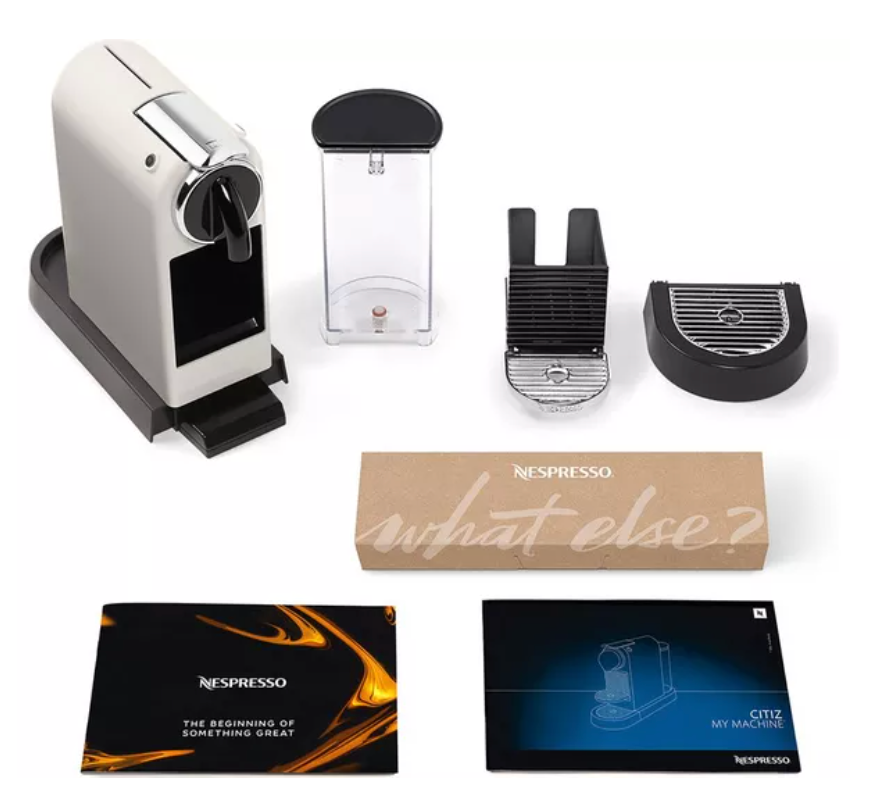 Nespresso by De'Longhi CitiZ Pod Coffee Machine - White
