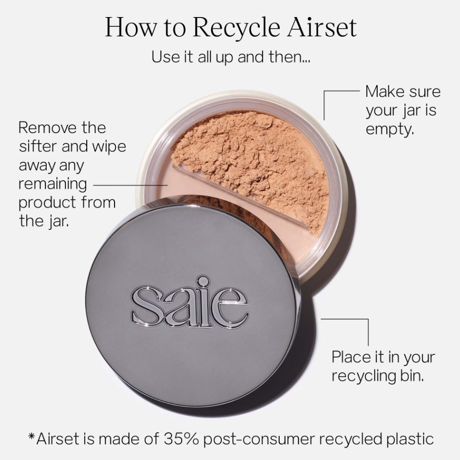 Saie Airset Radiant Loose Setting Powder 4g - Shade: Deep
