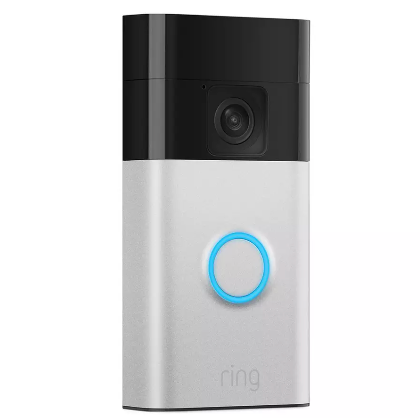 Ring Battery Video Doorbell 2024 - Satin Nickel