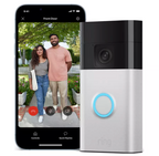 Ring Battery Video Doorbell 2024 - Satin Nickel