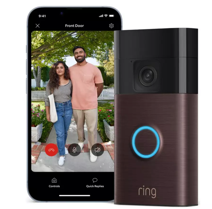 Ring Battery Video Doorbell 2024 - Venetian Bronze