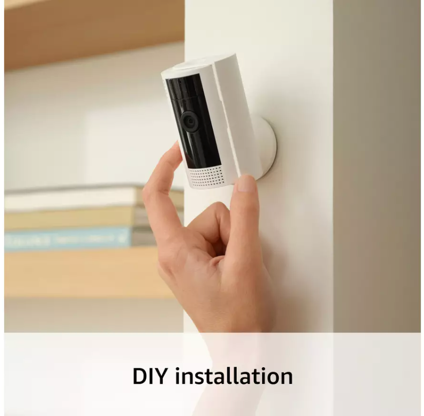 Ring Indoor Camera (2nd Gen)- Black Security Camera