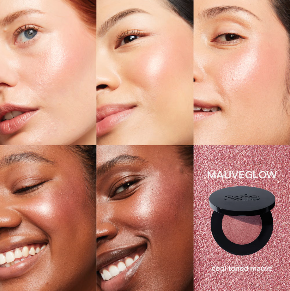 Saie Glow Sculpt Multi Use Cream Highlighting Blush 5.8g - Shade: Mauveglow
