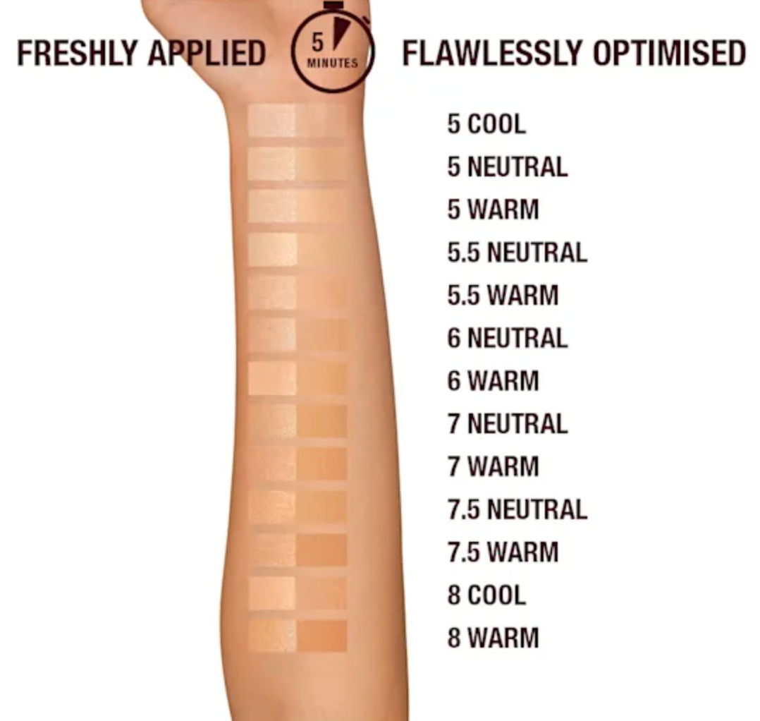 Charlotte Tilbury Airbrush Flawless Foundation 30ml - Shade: 6 Neutral