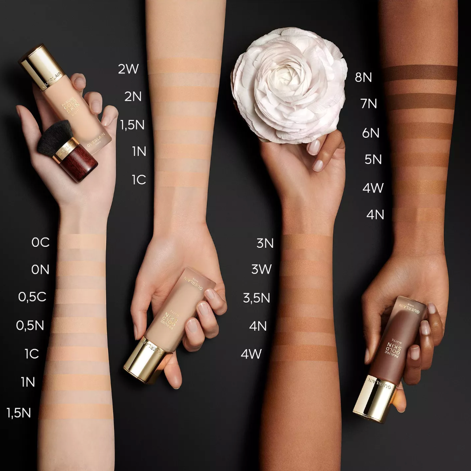 Guerlain Parure Gold Skin Matte 24H No-Transfer High Perfection Foundation 35ml - Shade: 0.5N Neutral