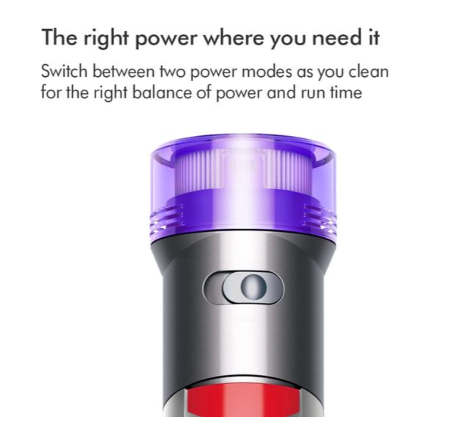 DYSON V8 Advanced Cordless Vacuum Cleaner - Silver Nickel