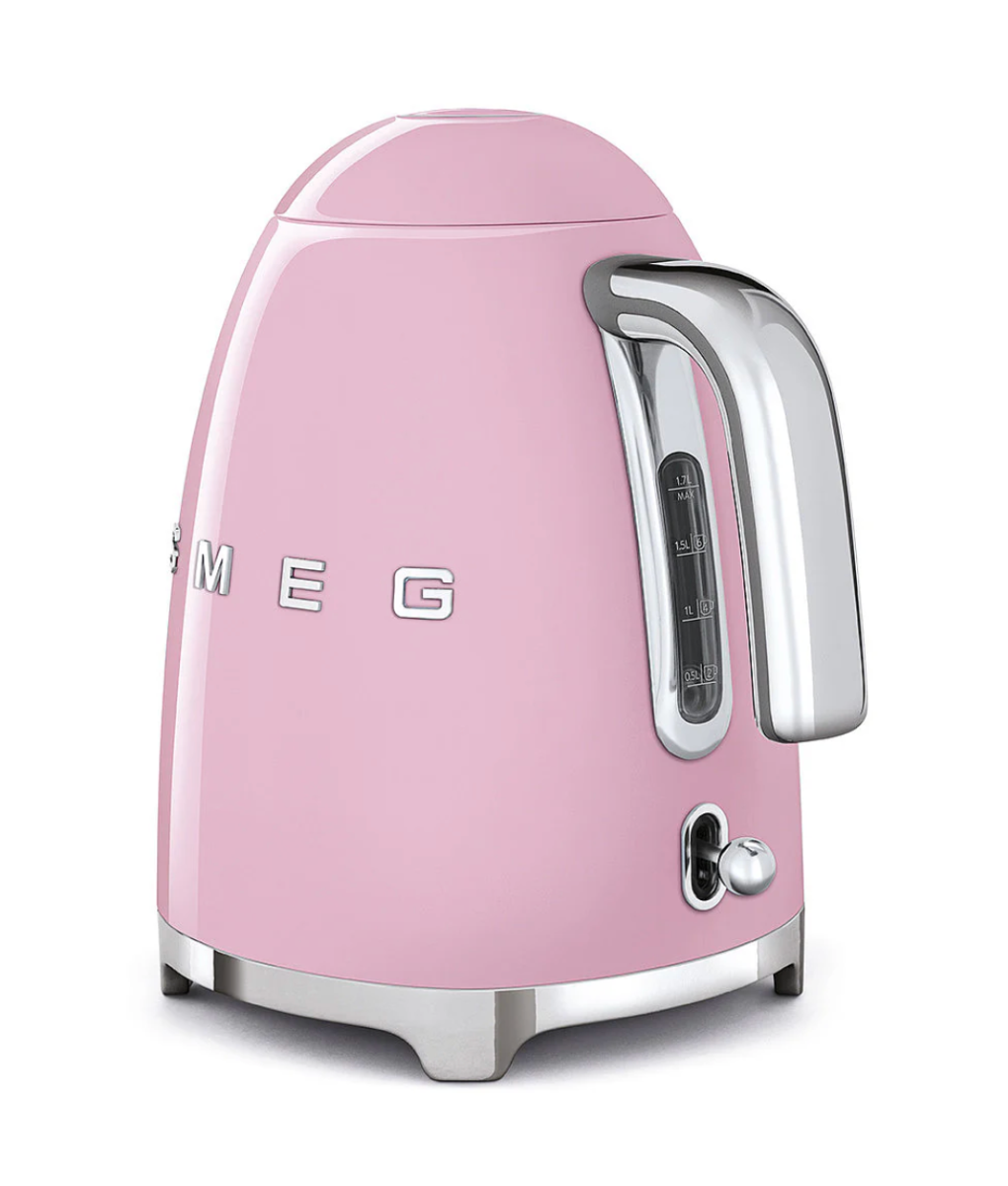 SMEG 50's Style Electric Kettle, Pink