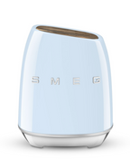 SMEG 50's Style Knife Block Set, Pastel Blue