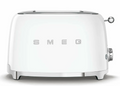 SMEG 50's Style 2 Slice, 2 Slot Toaster Gloss White