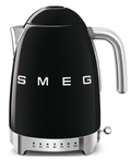 SMEG 50's Style Variable Temperature Kettle, Black
