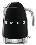 SMEG 50's Style Variable Temperature Kettle, Black